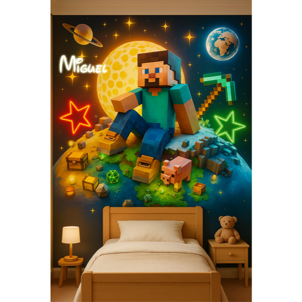 Adesivos Minecraft para Parede: Onde Comprar | BuscaProdutos