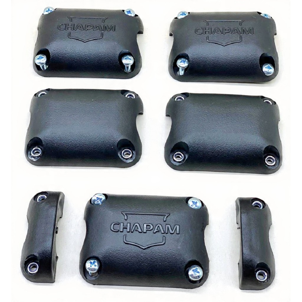 KIT DE PROTECAO PLASTICA PROTETOR DE MOTOR E CARENAGEM CHAPAM ( UNIVERSAL )