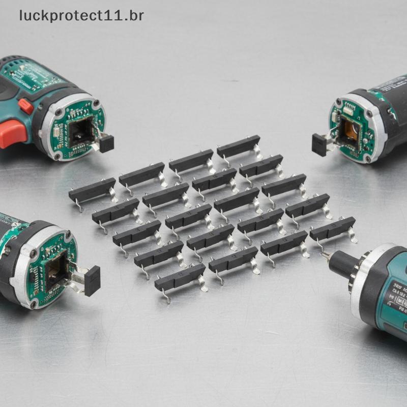 LTBR 10 Peças Folhas Condutoras De Ferramenta Elétrica 12v Para Ferramentas Elétricas Desempenhos Estáveis Pinos De Inte