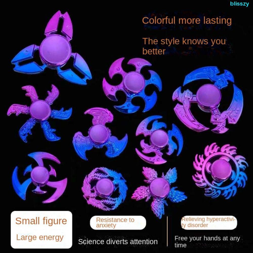 ISSZY Hand Spinner , Giroscópio De Ponta Do Dedo Com Asas De Dragão De Baixo Ruído , Antipressão , Anti-Ansiedade , Pres