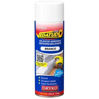 Spray Vedatudo Impermeável Branco 400ML DRYKO