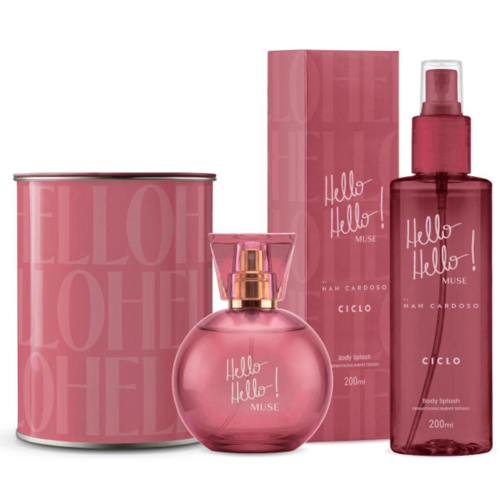 Combo Kit Muse Deo Colônia 100ml + Body Splash Perfume Feminino