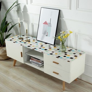 Tapete de mesa de cabeceira descartável à prova d'água, à prova de óleo, Anti-escaldante, mesa de café, retangular, armá