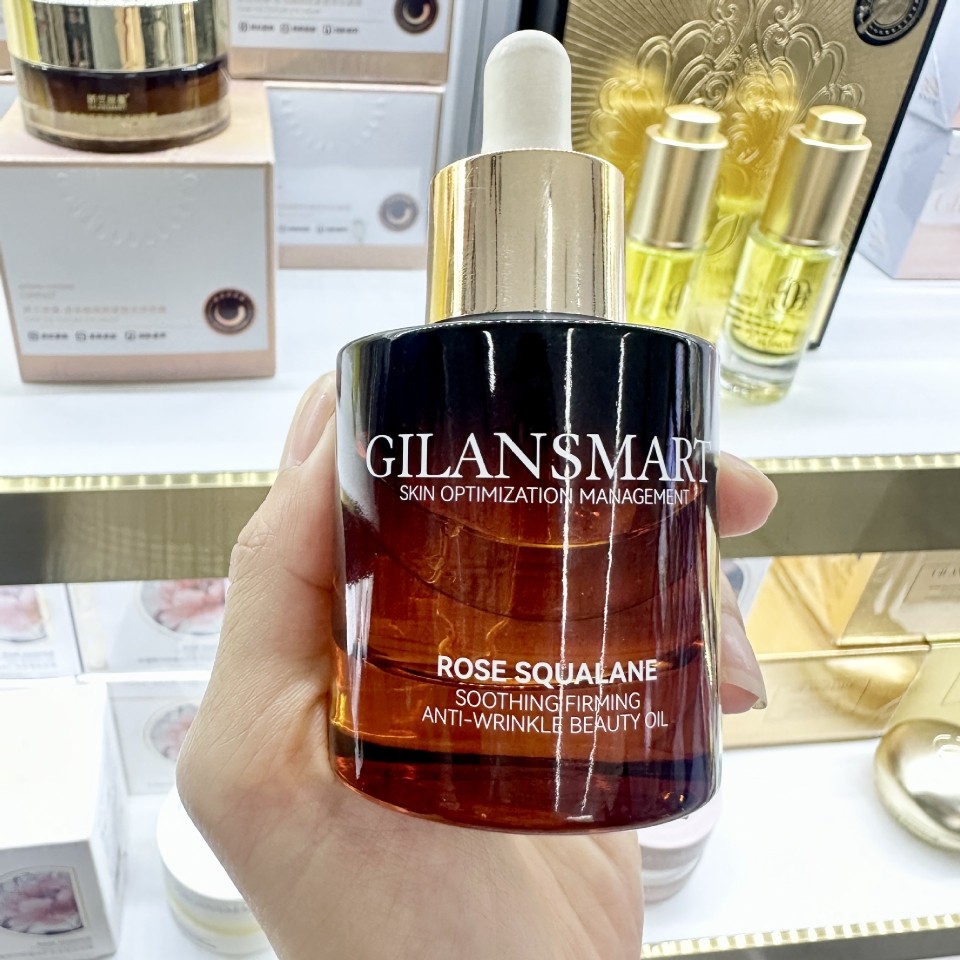 Óleo essencial de Xiao Nianjia ~ Salão de beleza Venda quente ~ Novo óleo de beleza antirrugas calmante de esqualano de 
