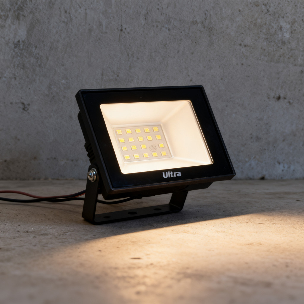 Refletor LED 100W Bivolt IP65 Branca Fria 6500K Área Externa Branco — Achadinhos Pauta