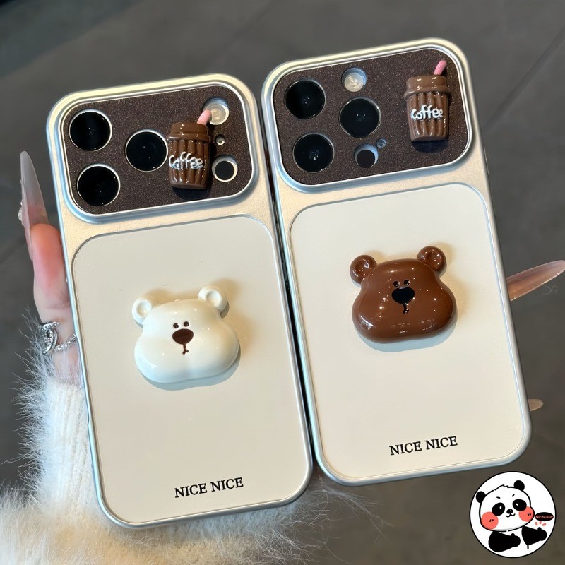 Capa De Urso 3D Fofa Para Samsung Galaxy A27 A37 A36 M36 F36 A35 A34 A33 A32 M32 A31 A26 A25 A24 A23 A22S M22 5G 4G Dese