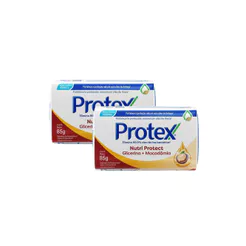 Kit 2 Sabonete Protex Nutri Protect Macadâmia + Glicerina 85g