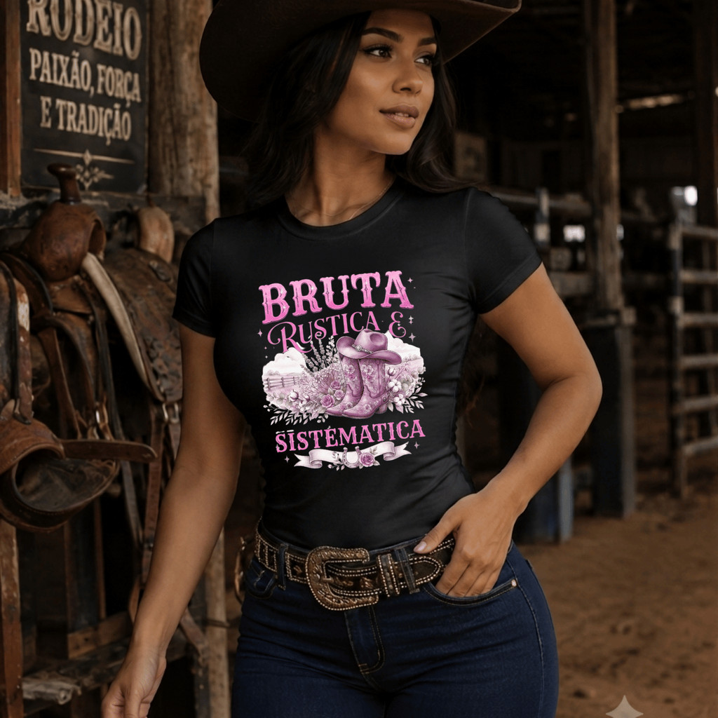 Blusinha Camiseta Baby Look Baby Tee Coladinha Feminina Suplex Estilosa Confortável Macia e Leve Estampada