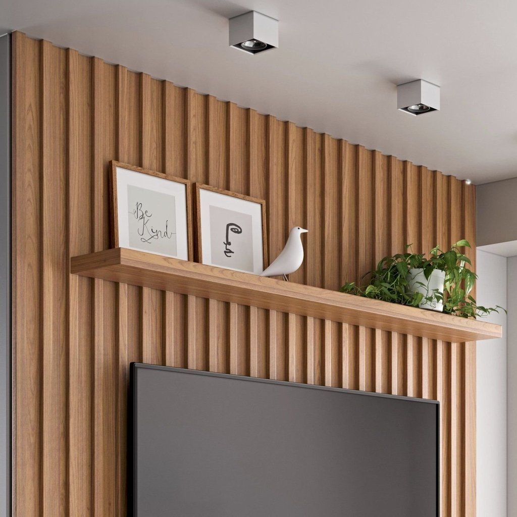 Prateleira 150cm 100% MDF Marrom 150