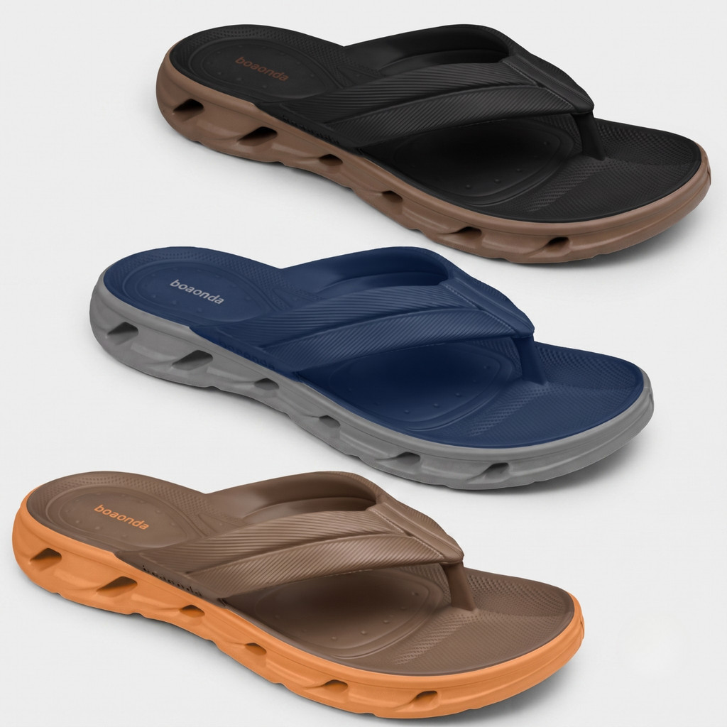 Chinelo Masculino Pulse Boaonda Ortopedico Eva Antiderrapante