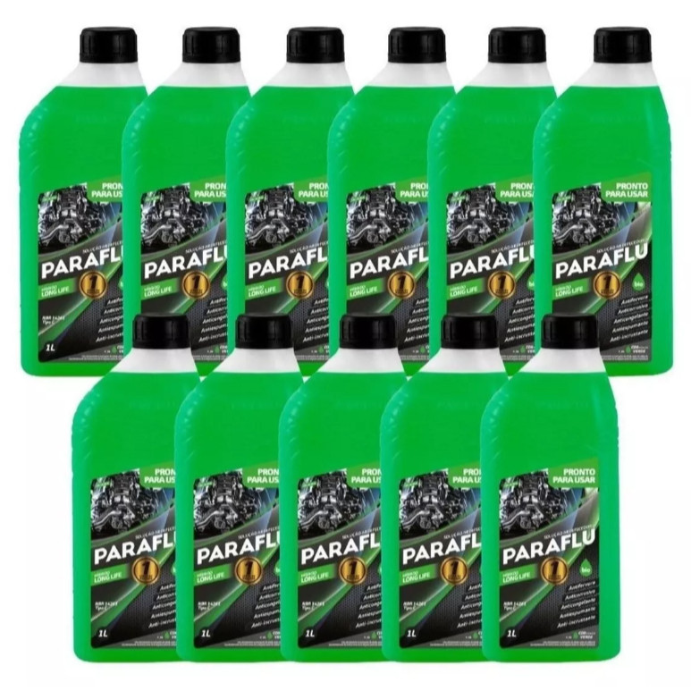 Aditivo Radiador Paraflu 11 Litros Hibrido VERDE Long Life Pronto para uso 10301
