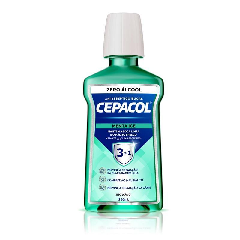 Enxaguante Bucal Cepacol Menta Ice 250mL