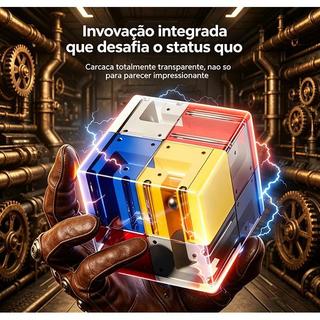 Cubo Mágico Labirinto com Bola, Brinquedo Educativo Infantil Anti Estresse super maravilha chique