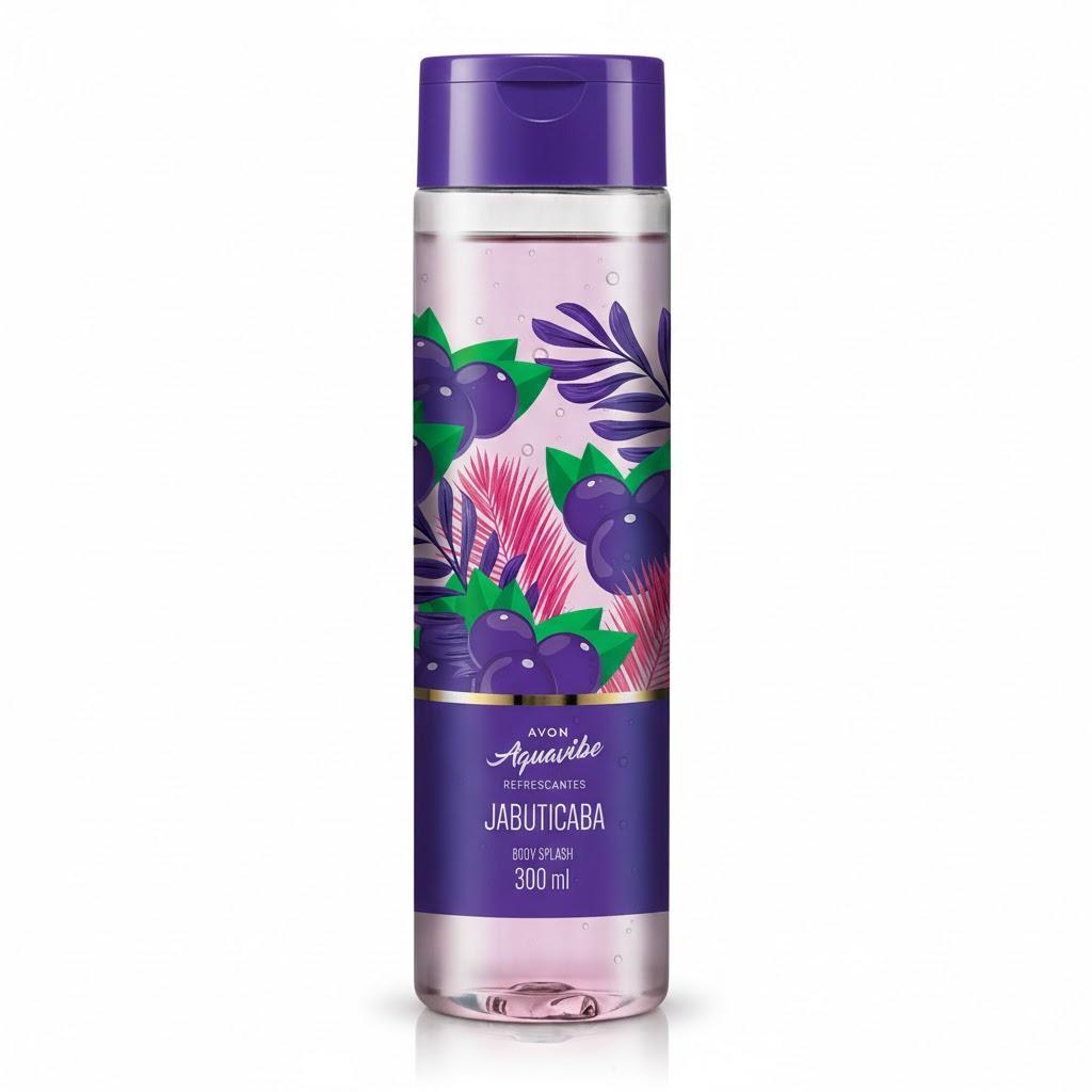 Body Splash Avon Aquavibe Jabuticaba 300ml