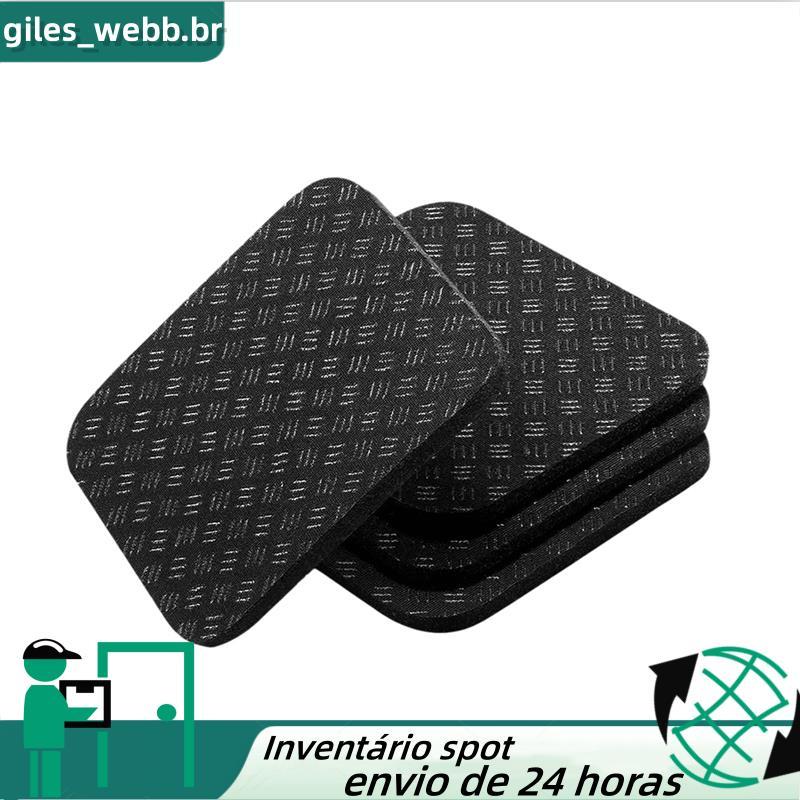 Tapete Antiderrapante Para Bicicleta Ergométrica , Esteira Caminhada , Silicone , À Prova De Choque , Almofada