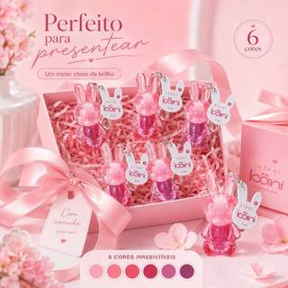 Kit  1pcs/2pcs/3pcs/6pcs/ 6 Cor Gloss Bani Vivai 3150.1.1