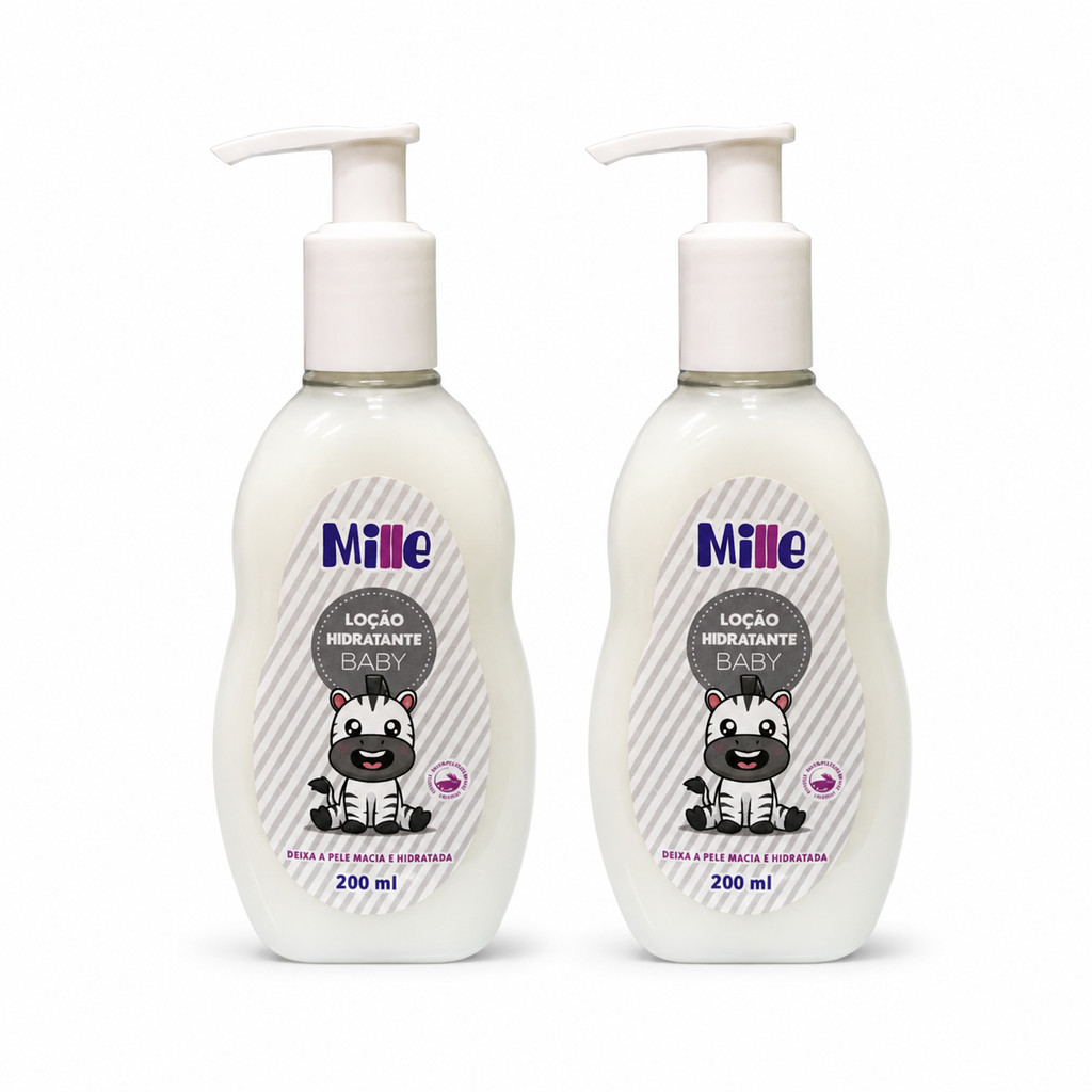 LOÇÃO HIDRATANTE BABY 200ML - MILLE