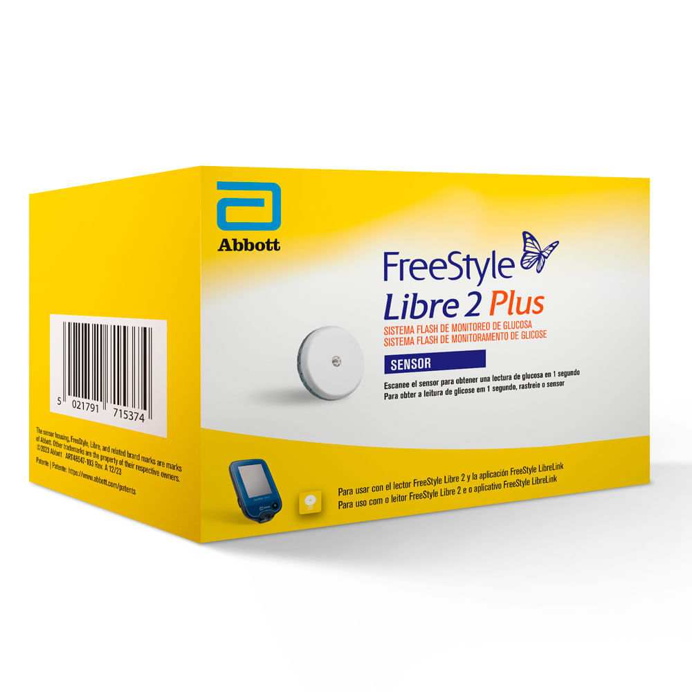 Imagem FreeStyle Libre 2 Plus Sensor 1 Unidade