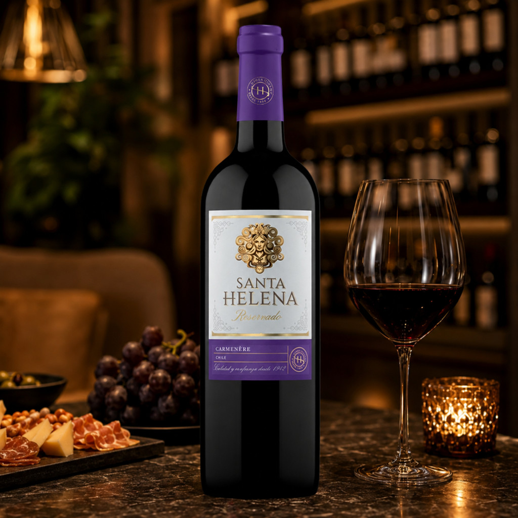 Vinho Chileno Tinto Seco Santa Helena Reservado Carménère 750ml · foto 2
