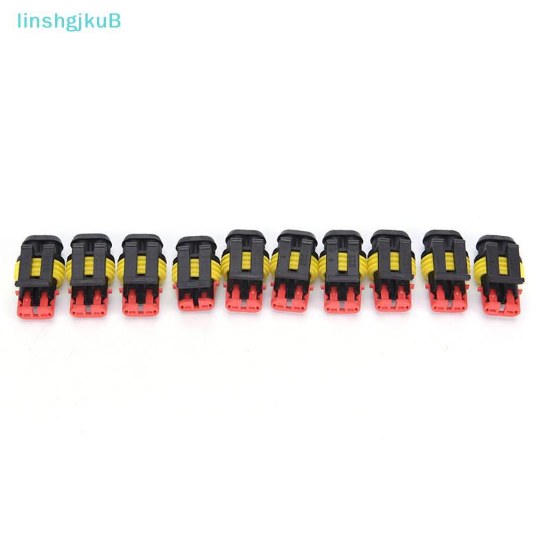 [lLinshgjkuB] 10 Kits De 2 Pinos Selados À Prova D'água Fio Elétrico Conector Plug Conjuntos De Automóveis [Novo]