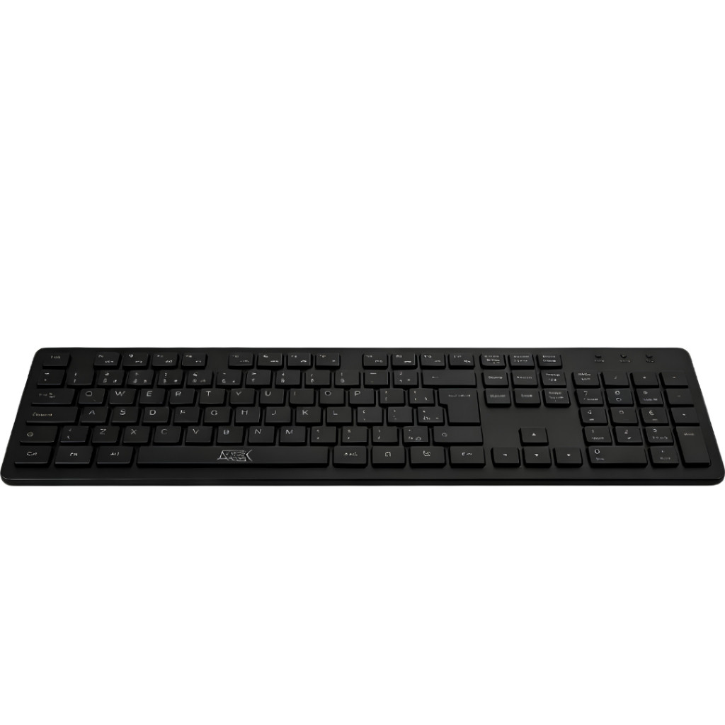 Teclado Sem Fio 2.4G ABNT2 Padrão Brasileiro USB Receptor Nano Para PC Notebook — imagem 2 de 2