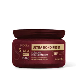 Eudora Siàge Ultra Bond Reset Máscara Capilar Regeneradora 250g