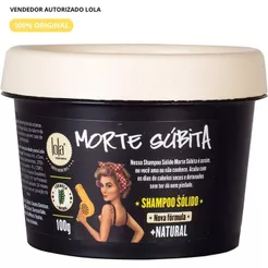 Lola Cosmetics Morte Súbita Shampoo Sólido 100g