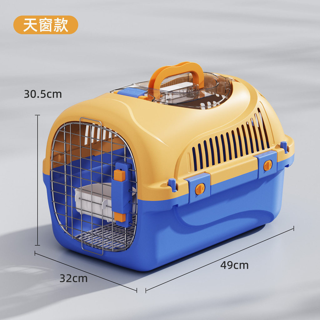 Caixa de ar para gatos, caixa portátil para animais de estimação, remessa para animais de estimação, Anti-excível, bolsa