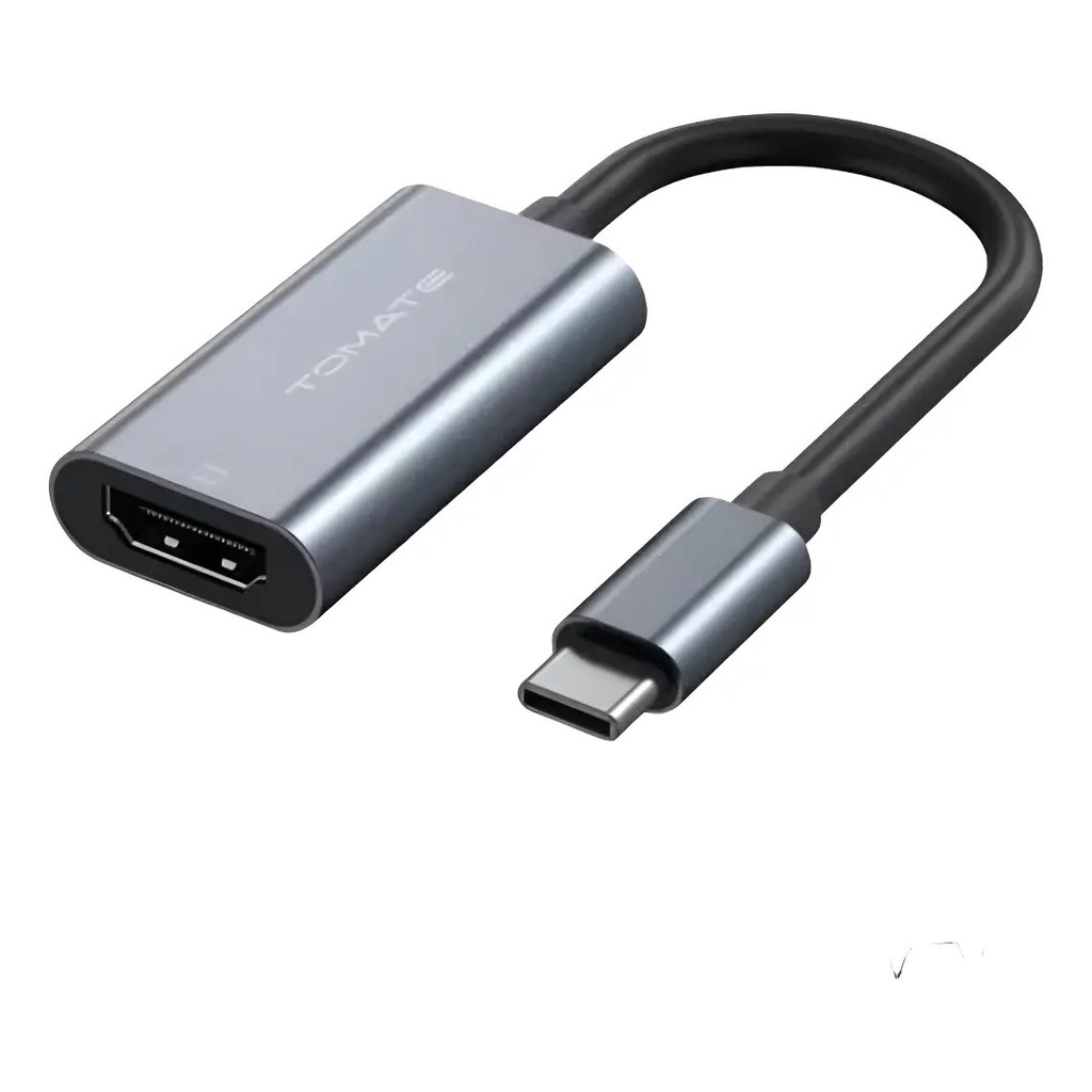 Adaptador Tipo C Converte Em Hdmi Hd 4k - Requer Celular com Saída de Vídeo (DP Alt Mode)