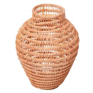 Vaso Decorativo Fibralife Wolff  8cm Fibra Natural para Flores Plantas Decoração Sala Casa Quarto Escritório Presente Bo