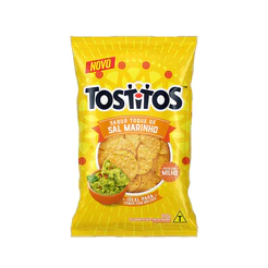 Tostitos Salgadinho de Milho Toque de Sal Marinho 110g