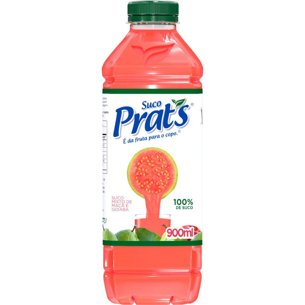 Prat's Suco Goiaba e Maçã