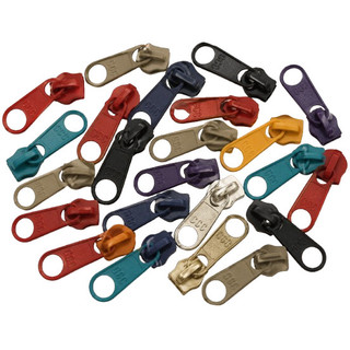 Kit Cursor para Zíper Tratorado – 30 ou 50 Unidades – Várias Cores