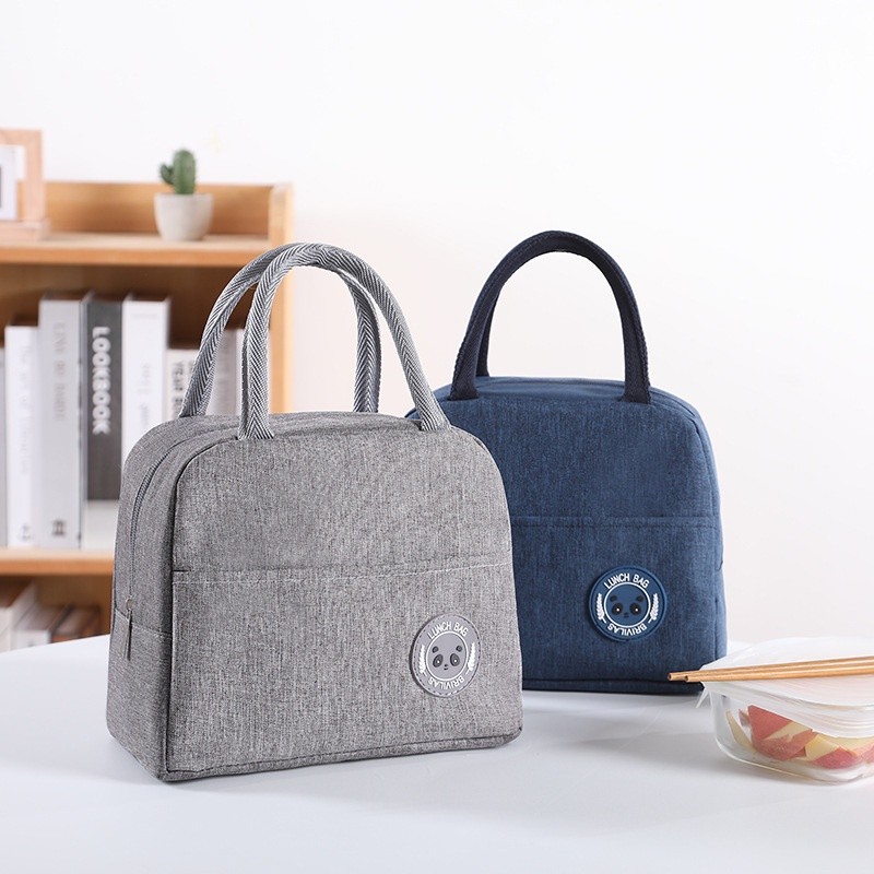 KIT Bolsa Térmica Feminina Masculina Porta Marmita Lanche Bebida