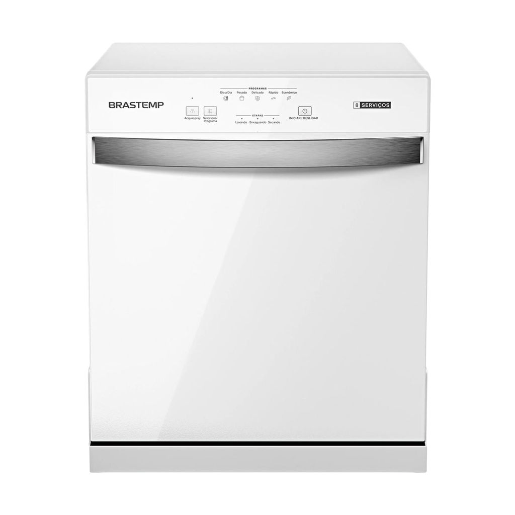 Imagem Lava Louças 8 Serviços Brastemp Branca - BLF08BB