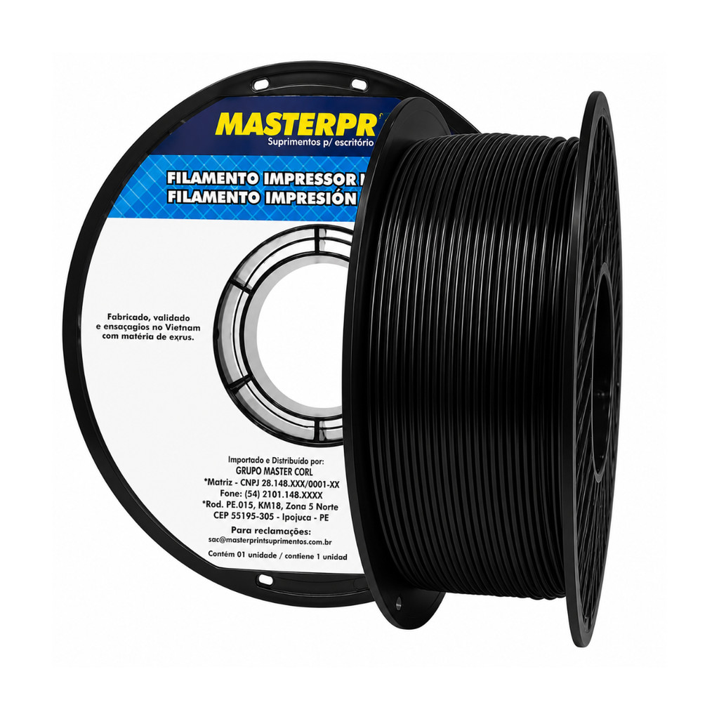 Filamento PLA Para Impressão 3D - MASTERPRINT