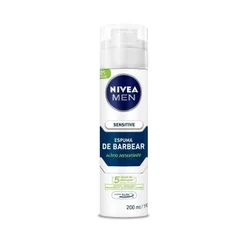 Espuma de Barbear Nivea Men Sensitive Ultra Glide 200ml