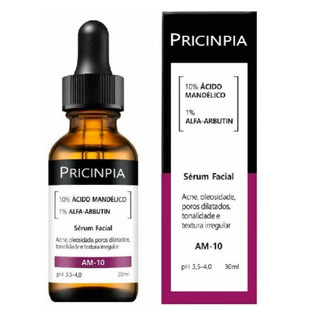 AM-10 Sérum com 10% de Ácido Mandélico e 1% de Alfa-arbutin para melhora visível em manchas 21