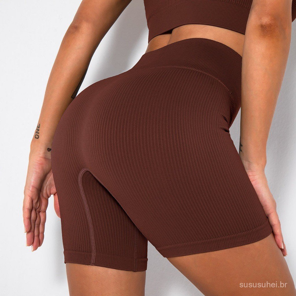 Short Fitness Feminino , Levanta Bumbum,Sem Costura,NãoSerá Transparente, Short Legging Academia Feminina