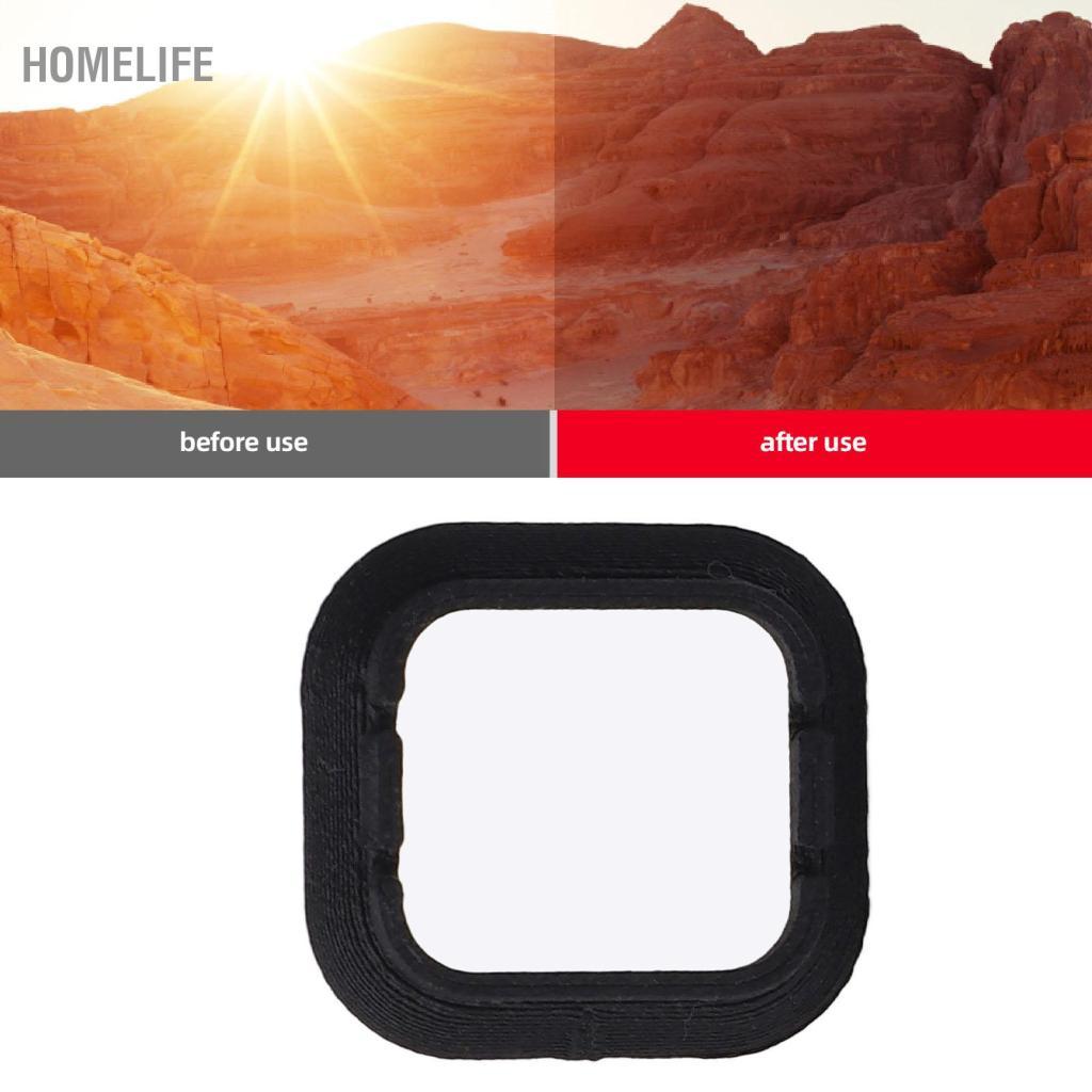 Homelife Lente pára-sol capa não deslumbrante para flip handheld uav profissional câmera aérea drone suprimentos