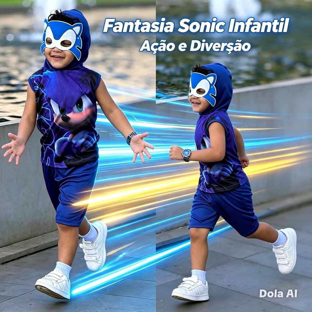 Kit Duas Peças Fantasia De Herois Menino Estilosas Para Festas, Presentes 2 ao 10