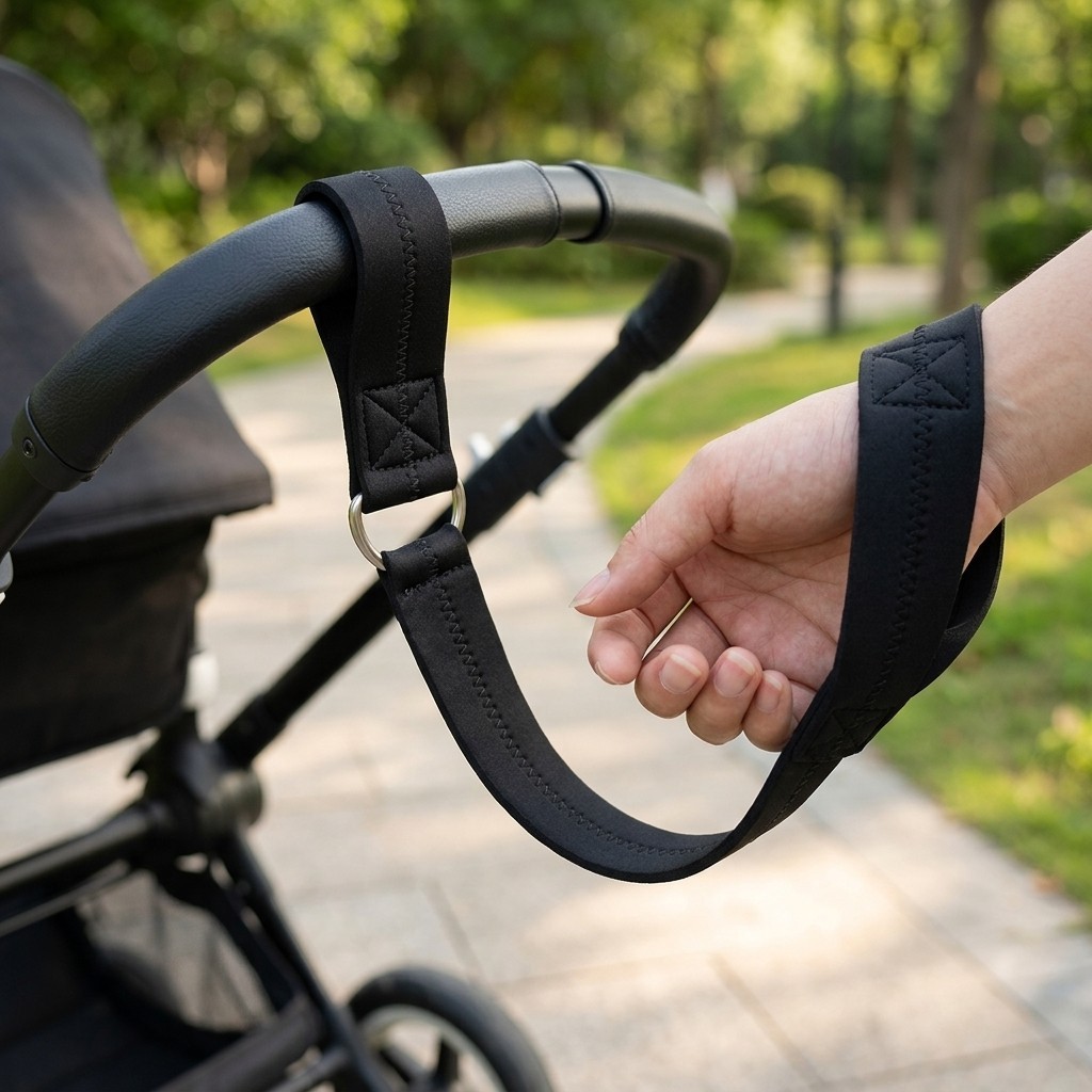 Cinto De Segurança Para Carrinho De Bebê , Alça Ajustável Antiderrapante Cadeira Alta