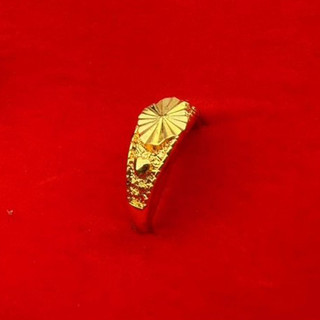 Anel banhado a ouro anel de jóias masculino feminino casais anéis de celebração de casamento conjunto de presente não de