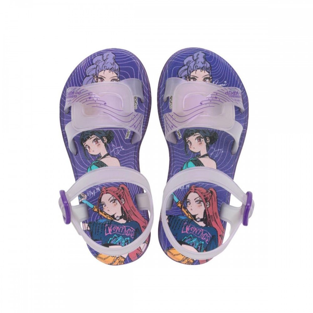 Sandalia Grendene Kids 23342 Guerreiras K Pop Infantil
