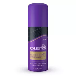 Retoque De Raiz Koleston Spray Preto 57g