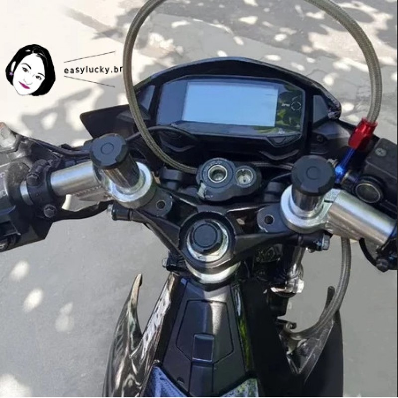 Guiador Nu De Liga-Adequado Para Raider 150 Carb R150 FI XRM RS 125 150 High Rise