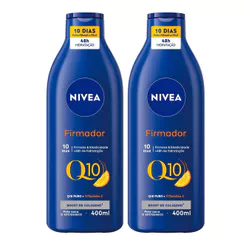 Kit Loção Hidratante Nívea Firmador Q10 com 2 Unidades de 400ml cada