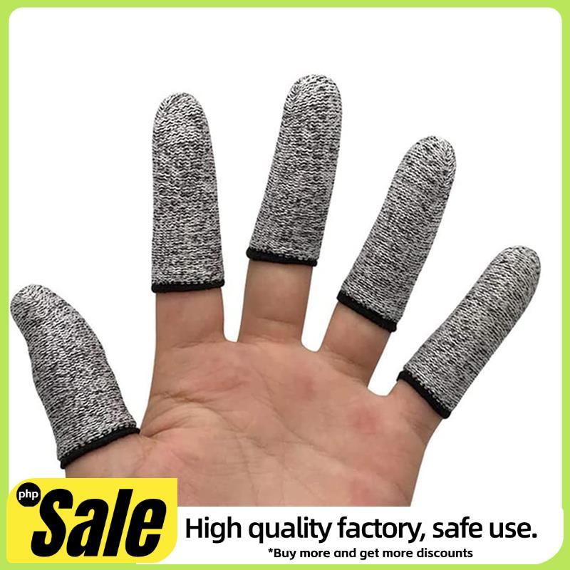 Protetores Antiderrapantes De Corte De Dedo 100 PCS Reutilizáveis Para Cozinha , Trabalho , Escultura