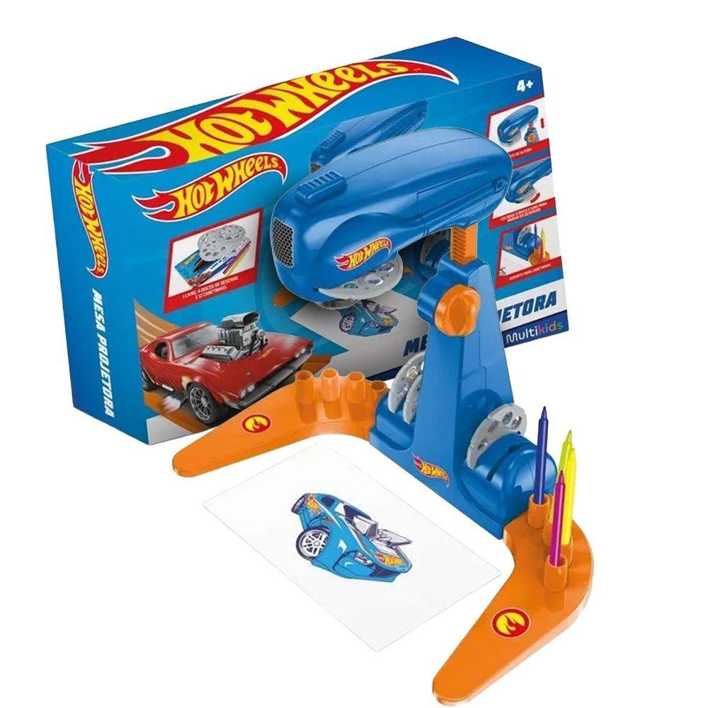 Mesa Projetora Multikids Hot Wheels