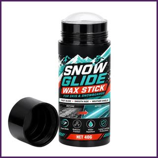 Cera De Esqui 40g , À Prova D'água , Equipamento De Inverno , Controle De Fricção , Graxa , Prancha De Surf , Para Mulhe